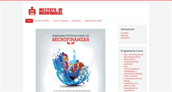 Desktop Screenshot of icm.fpcmac.org.pe